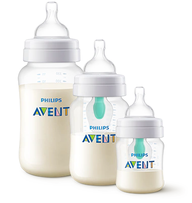 Biberon Philips Avent cu dispozitiv anti-colici